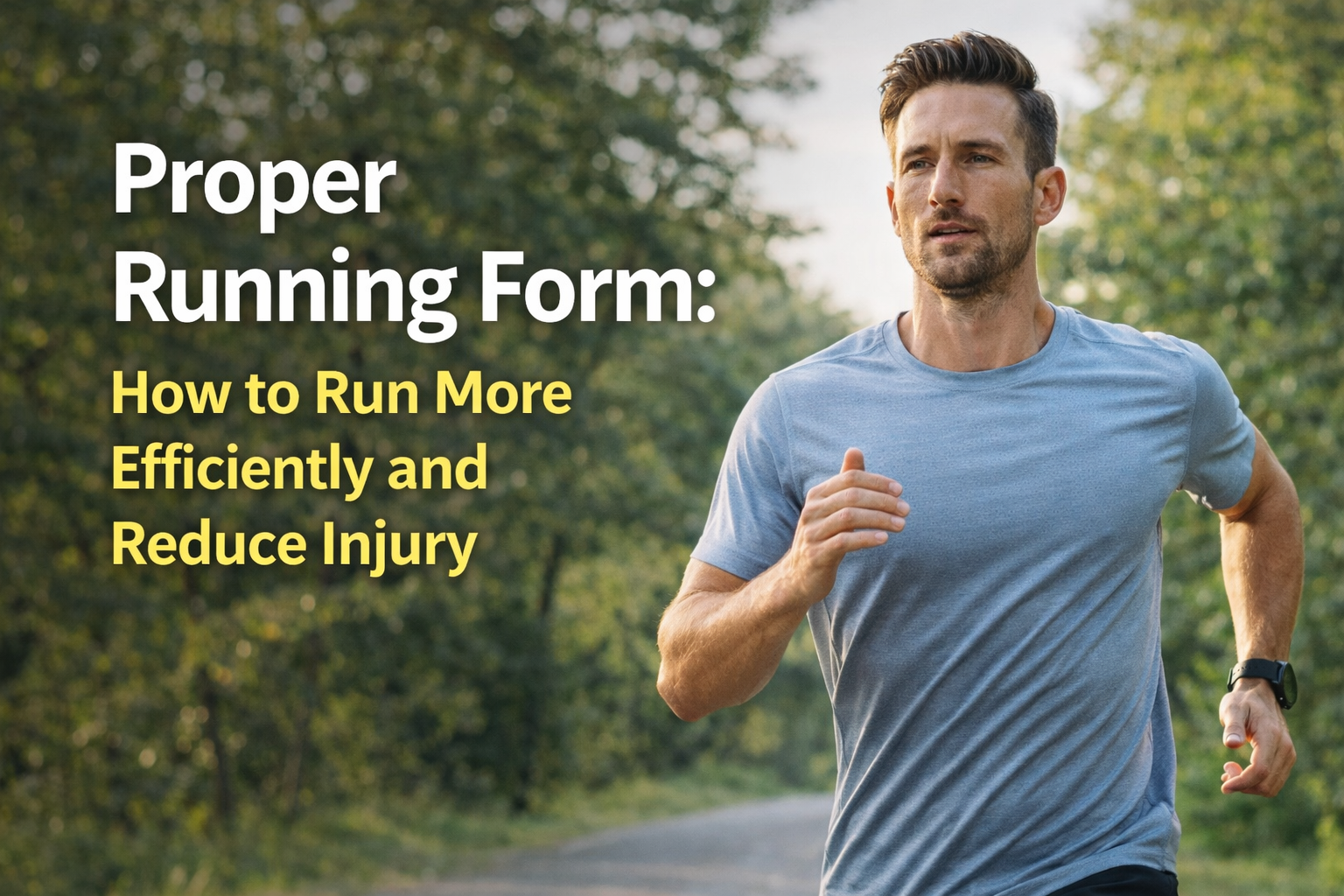 "Proper Running Form: How to Run More Efficiently and Reduce Injury"