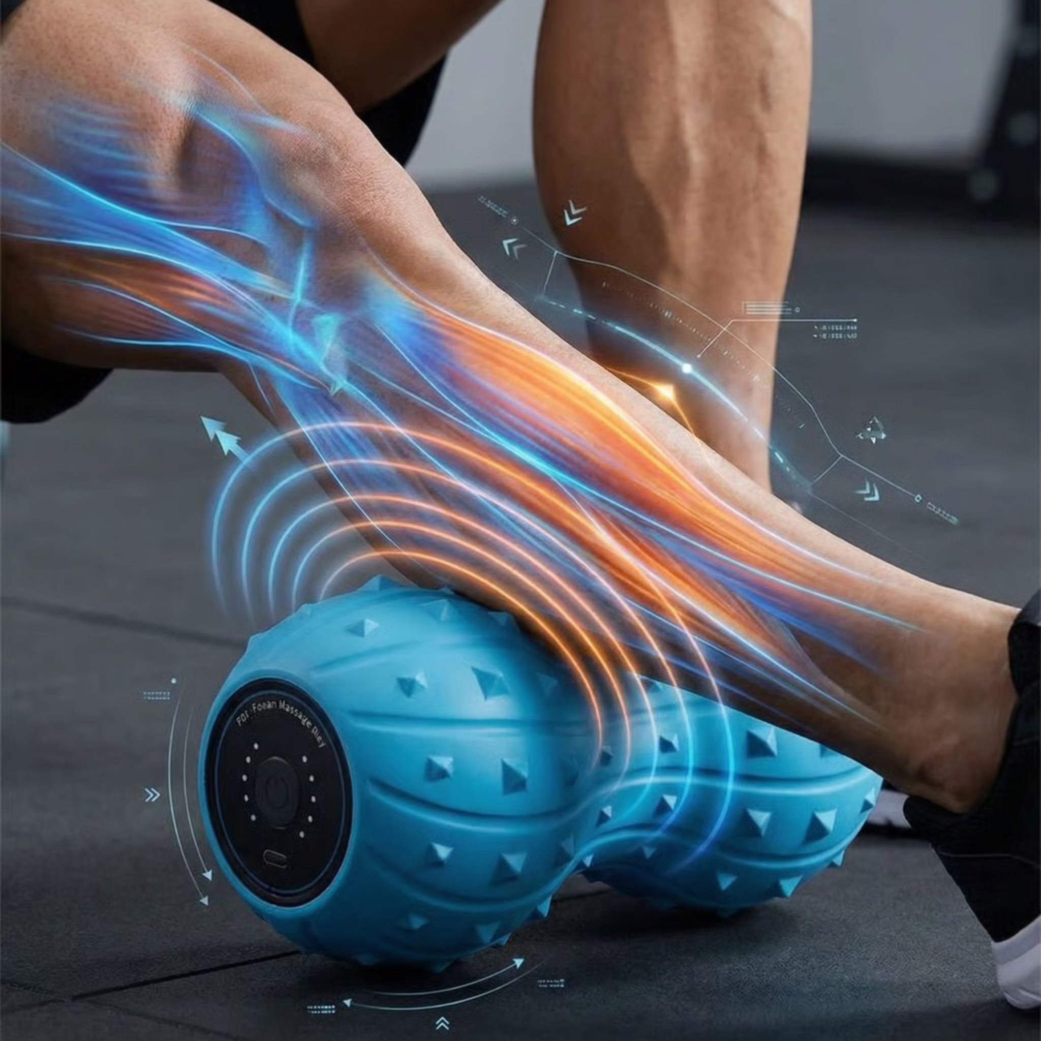 Electric Peanut Massage Ball – Deep Tissue Back & Spine Recovery