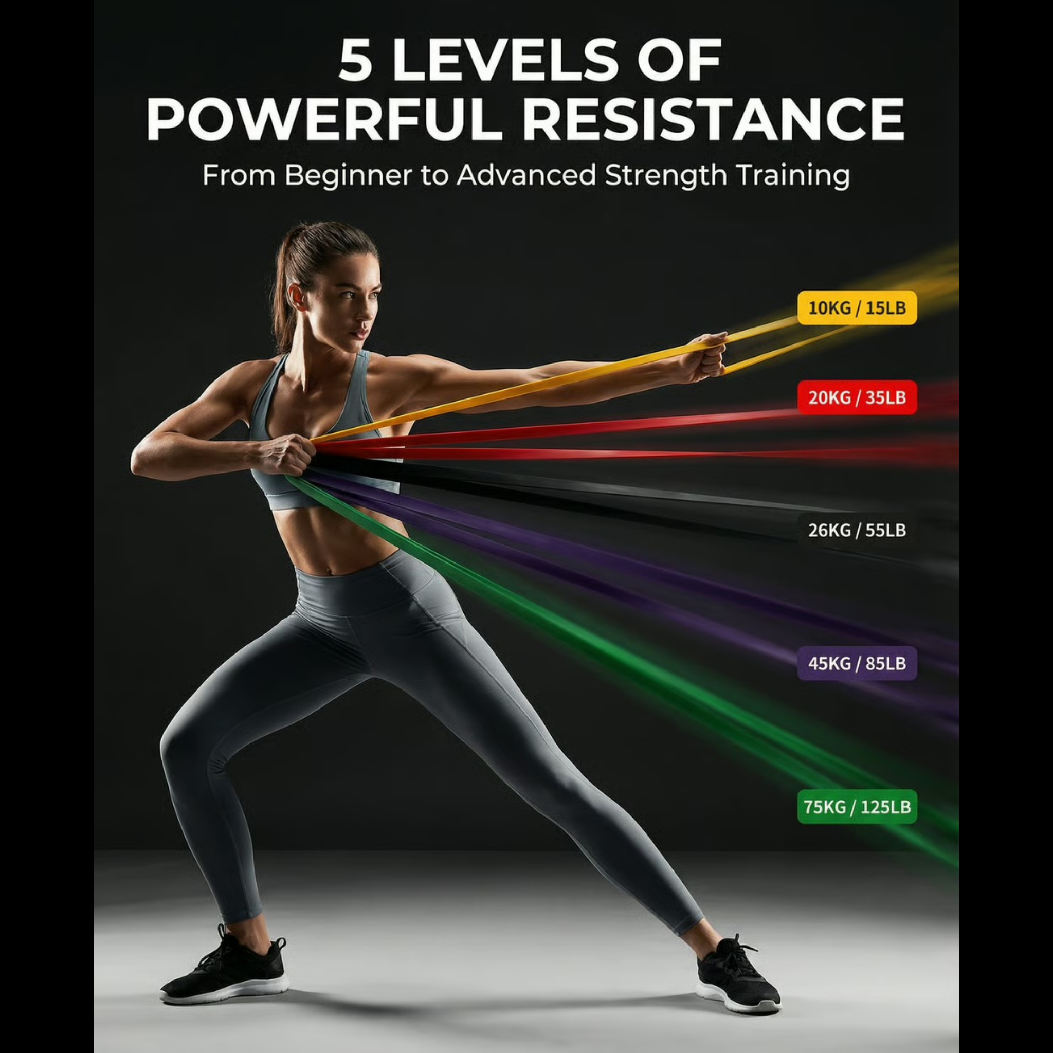 Runner Strength Resistance Band Set