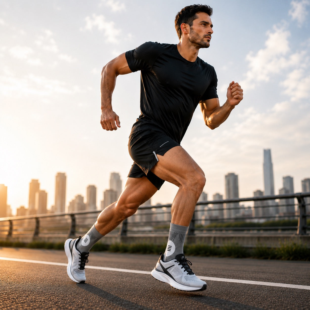 Running Compression Ankle Sleeves – Achilles & Plantar Fasciitis Support