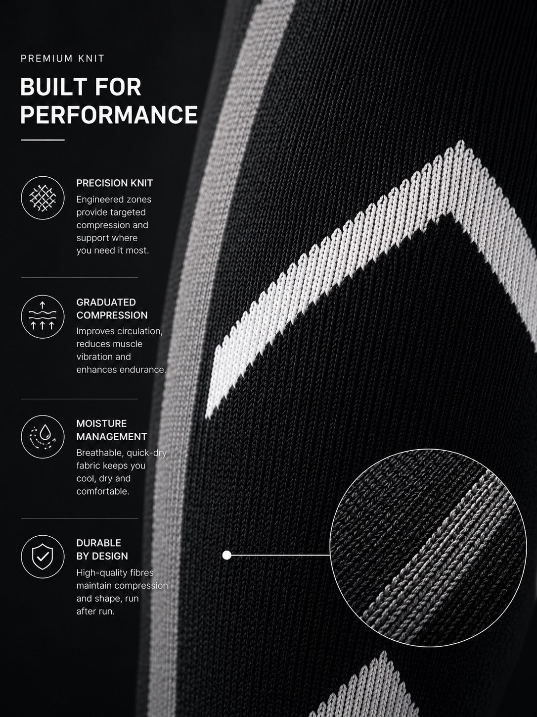 The Running Base Targeted Compression Calf Sleeves