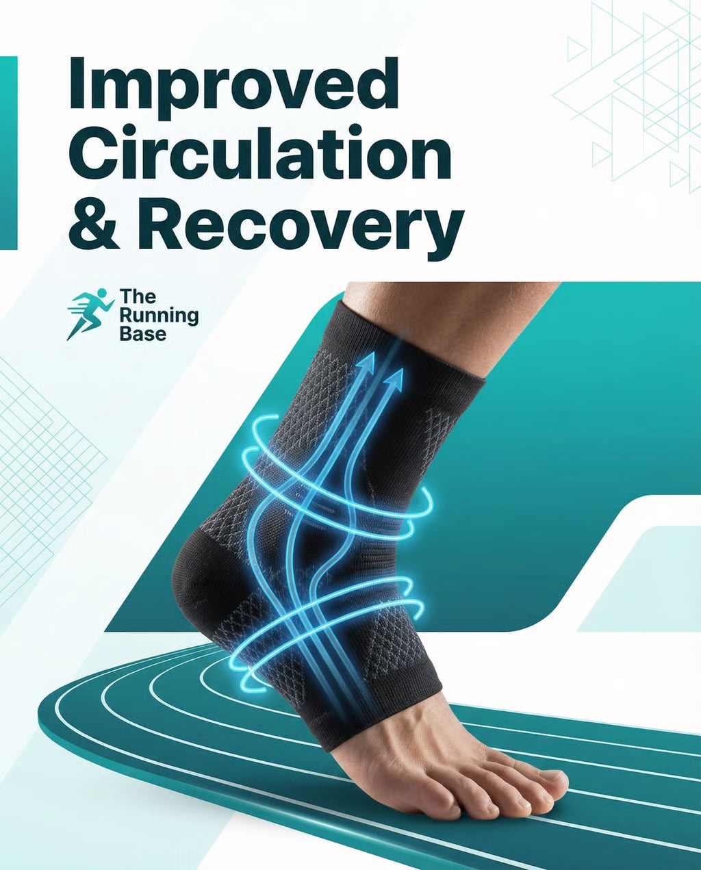 Running Compression Ankle Sleeves – Achilles & Plantar Fasciitis Support