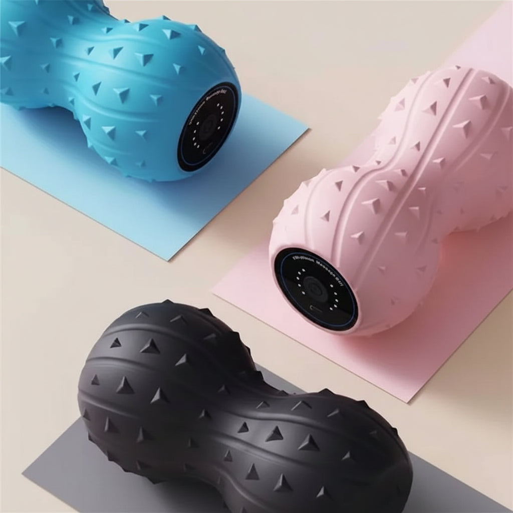 Electric Peanut Massage Ball – Deep Tissue Back & Spine Recovery