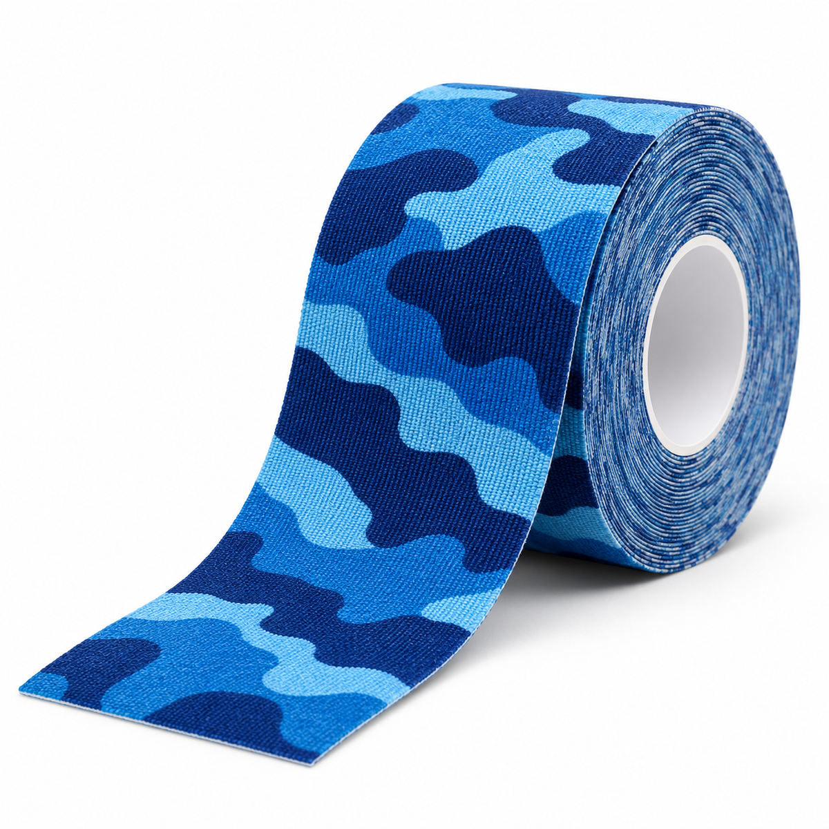 Blue camouflage kinesiology tape