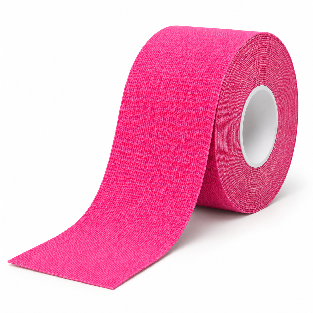 Pink kinesiology tape