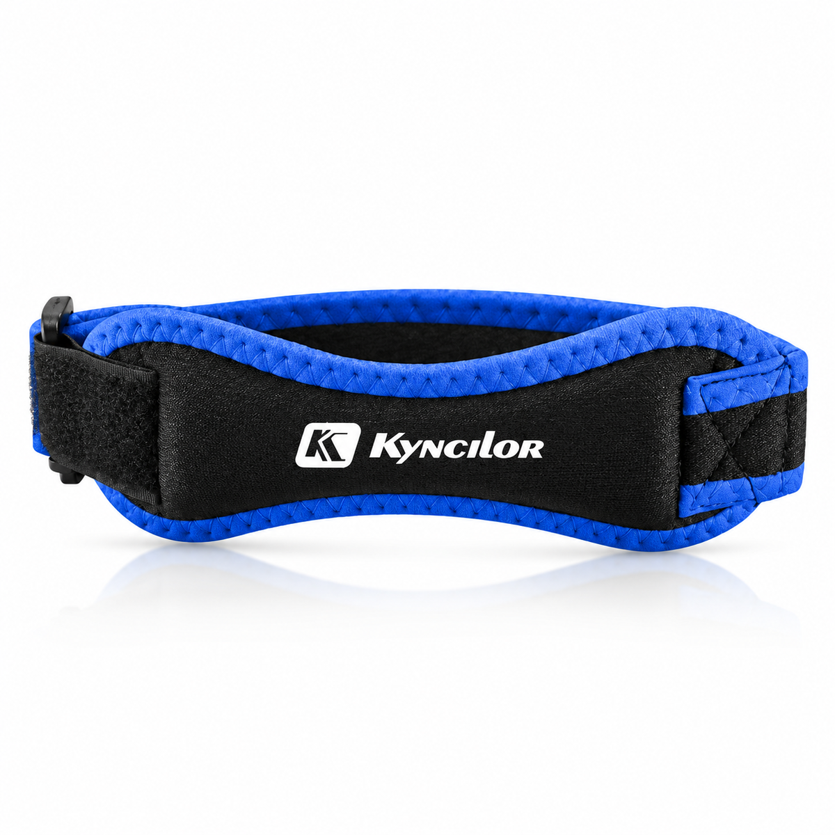 Adjustable patella knee strap – deep blue