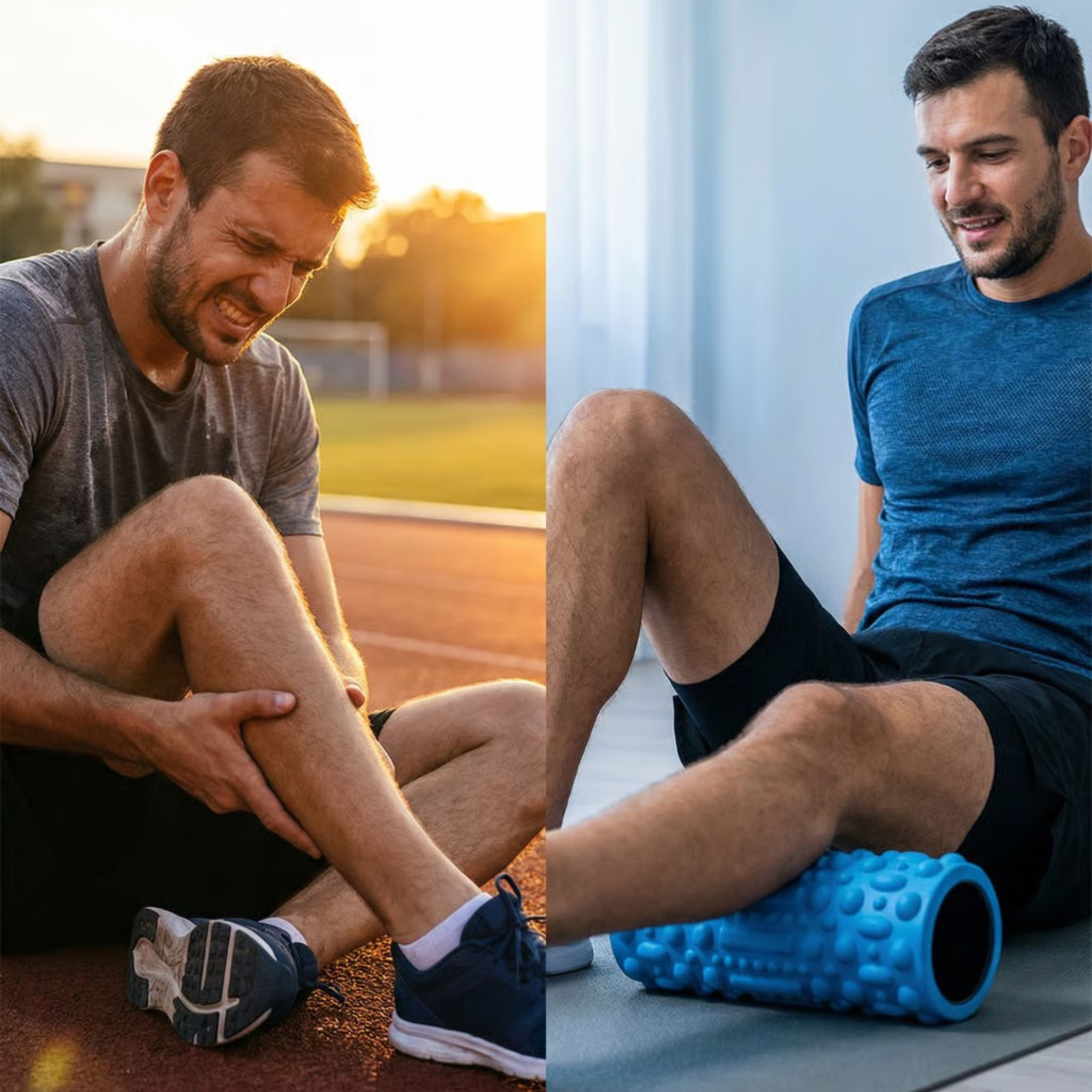Vibrating Foam Roller – 5 Speed Deep Tissue Recovery Roller for Runners