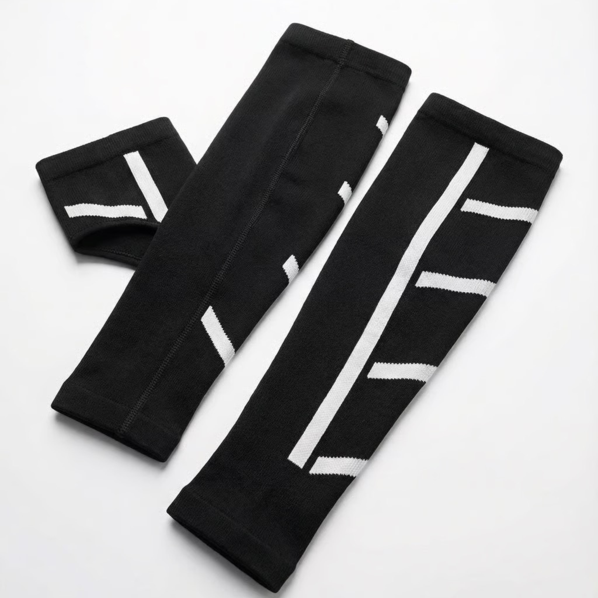 1Pair Compression Calf Sleeves - UV Protection, Breathable for Running