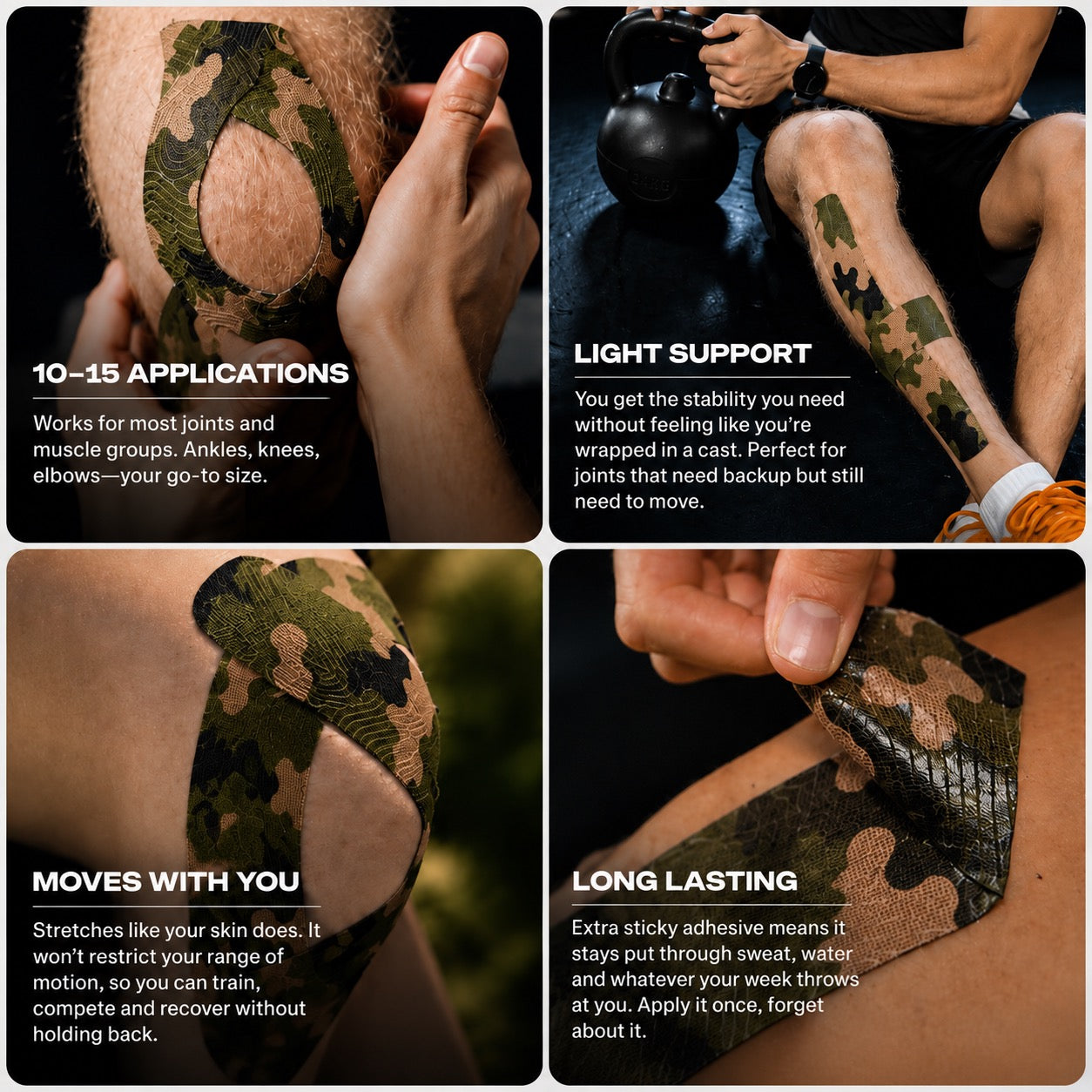 The Running Base Waterproof Kinesiology Tape