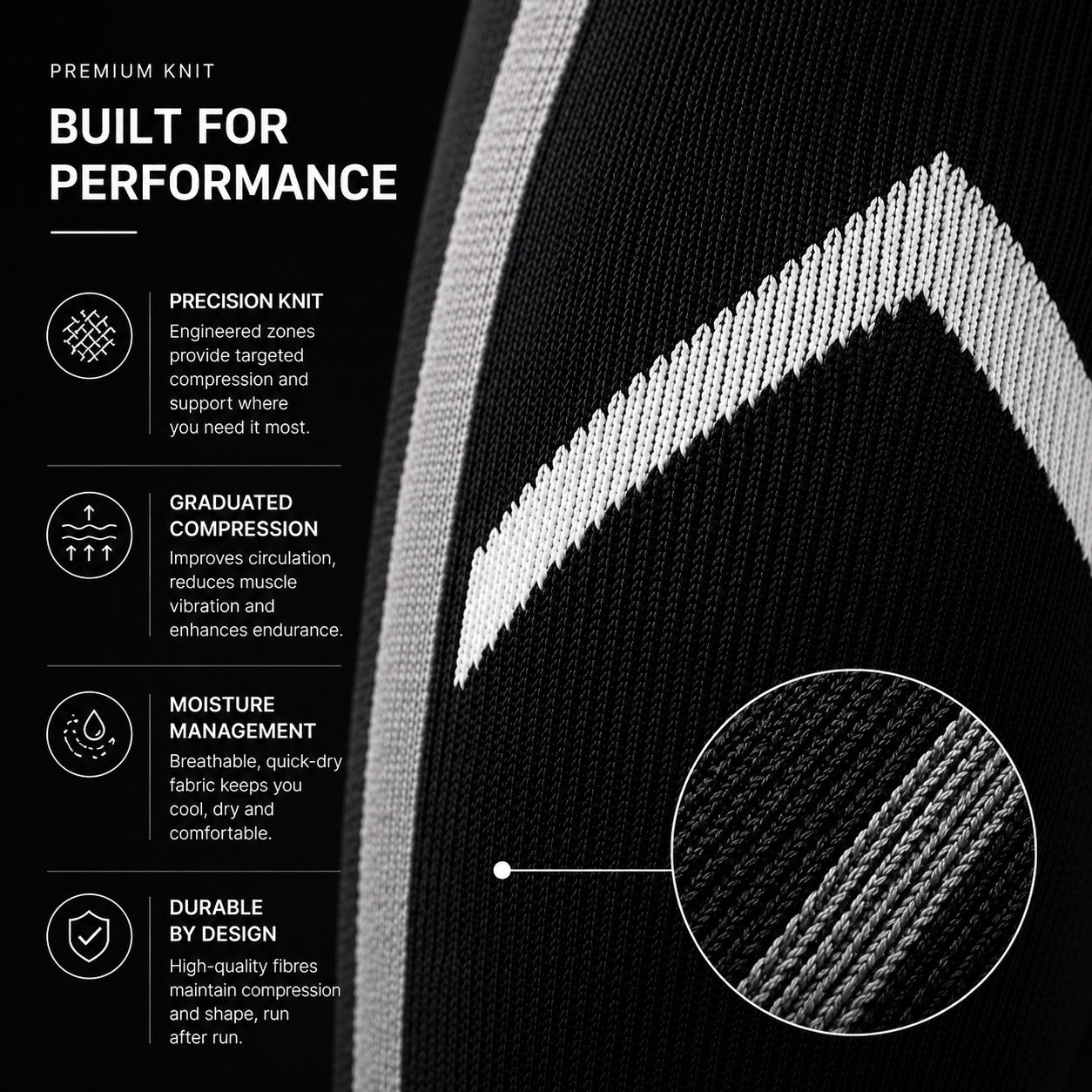 The Running Base Targeted Compression Calf Sleeves