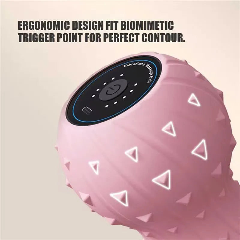Electric Peanut Massage Ball – Deep Tissue Back & Spine Recovery