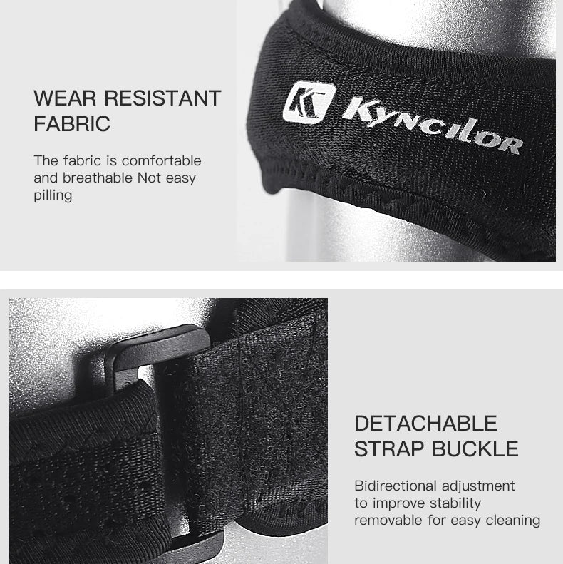 “Adjustable Patella Knee Strap - Support For Runners Knee”