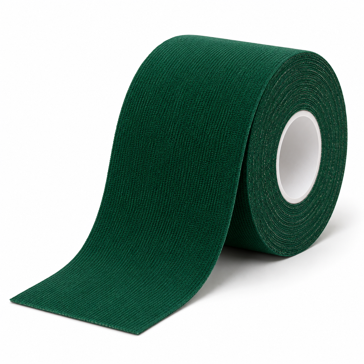 Dark green kinesiology tape