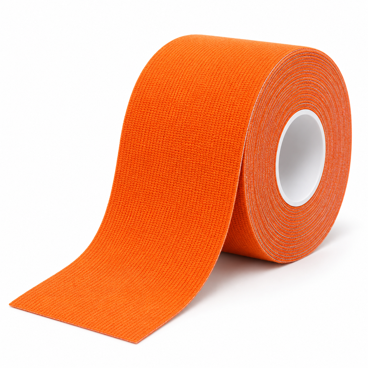 Orange kinesiology tape