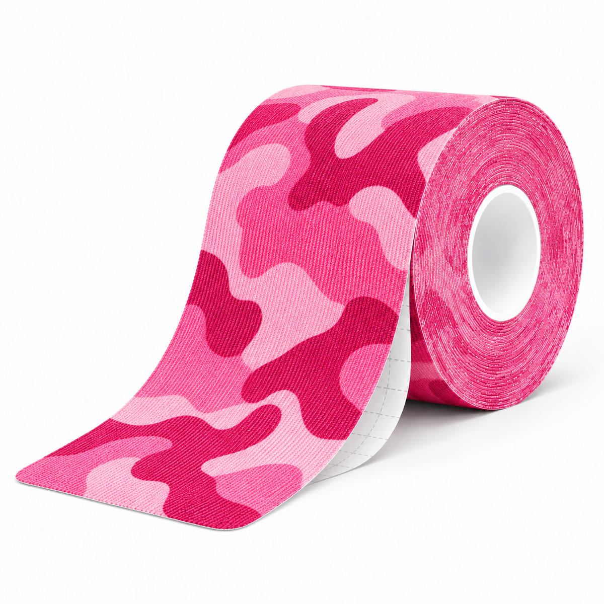 Pink camouflage kinesiology tape