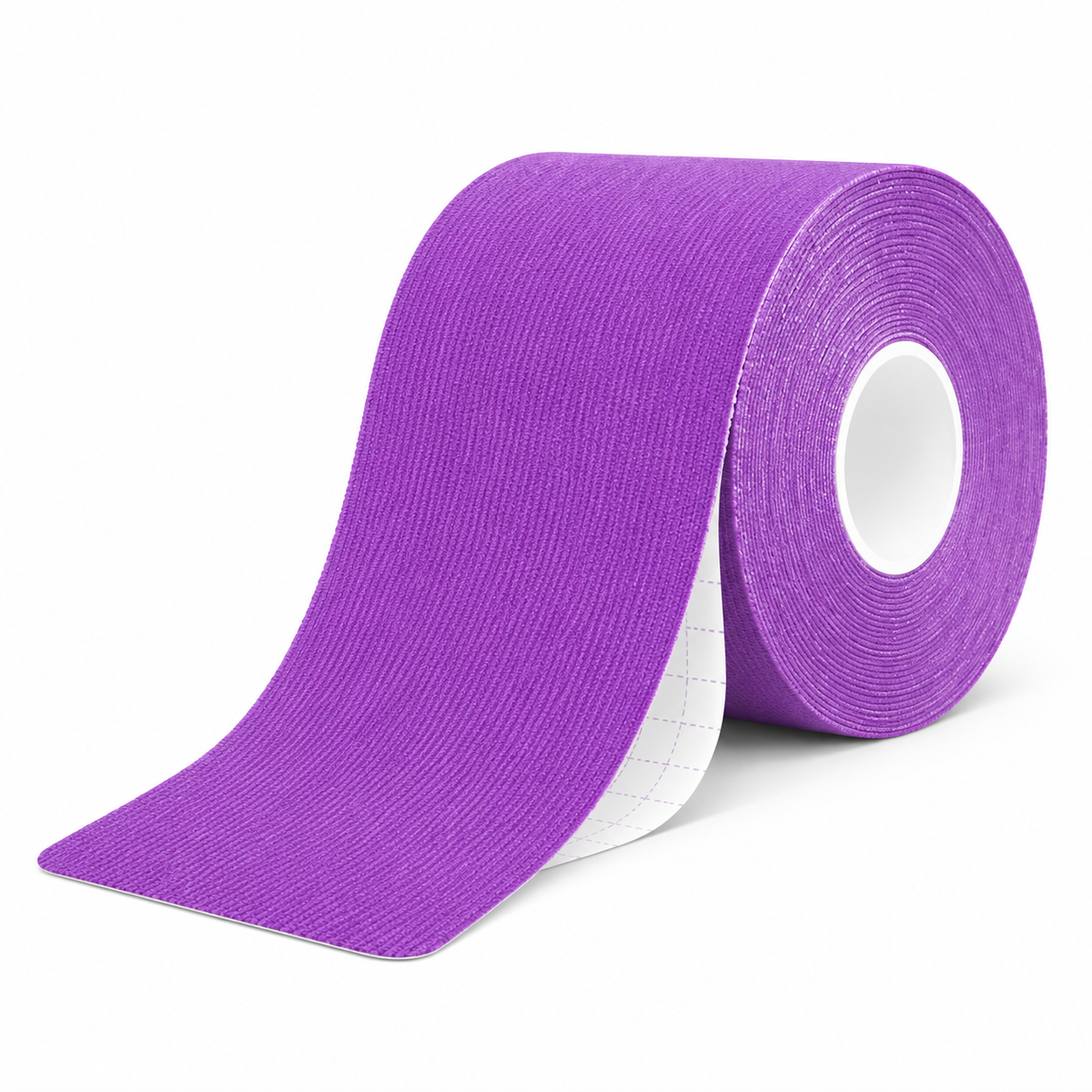 Purple kinesiology tape