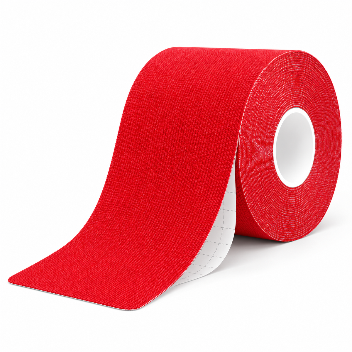 Red kinesiology tape