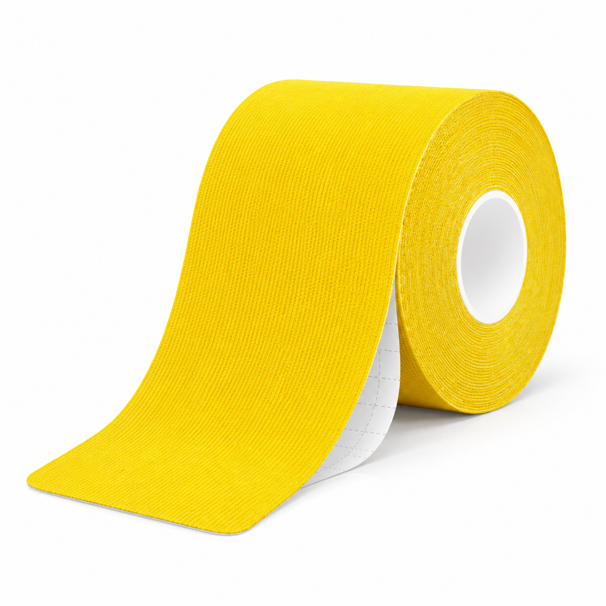 Yellow kinesiology tape