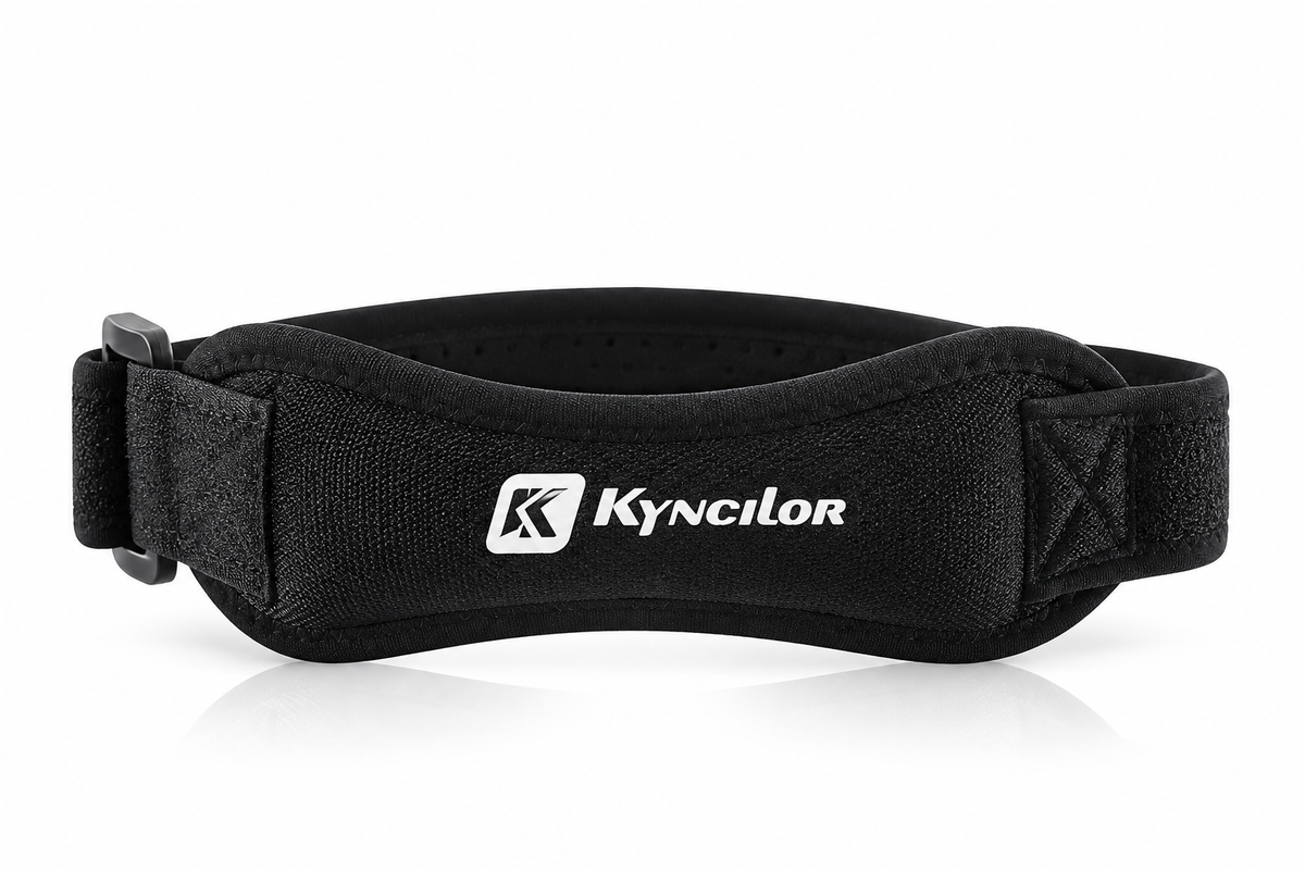 Adjustable patella knee strap