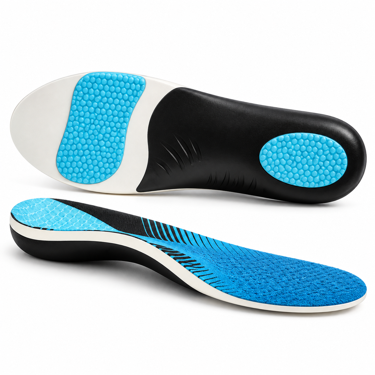 Running Arch Support Insoles – blue colour
