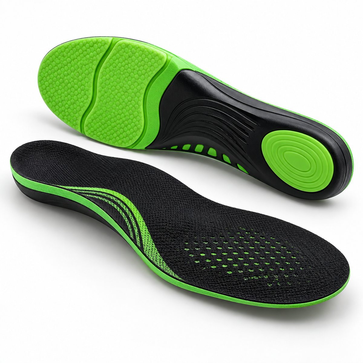 Running Arch Support Insoles – green colour
